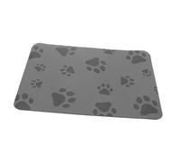 YARNOW Tapis De Nourriture pour Animaux Mat Antidérapant Et Absorbant pour Chats Et Chiens pour Prévenir Les Éclaboussures Et Gérer Les Débordements