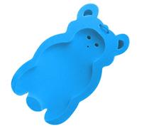 YARNOW Tapis Éponge Antidérapant Bain Bébé Bleu Coussin Doux Profilé En Mousse Accessoire De Salle De Bain Sécurisé Pour Bébé Maintien Tête Cou Dos