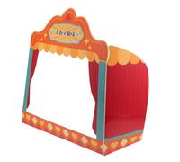 YARNOW Théâtre de Marionnettes DIY Ombres Chinoises pour Garçon Fille Jeu Créatif Fait Main Scène Portable pour Conte et Apprentissage Maison École