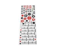 YARNOW Toise Murale Pour Chambre Garçon Fille Décoration Murale Jungle Règle De Mesure Pour Garçon Fille Autocollants Muraux Amusants Facile à Appliquer Retirer