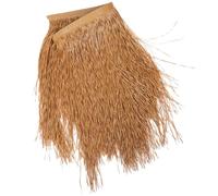 YARNOW Toiture Faux Chaume Réaliste 47X50 CM Panneau Paille Jaune pour Décoration Extérieure de Cabane et Pavillon de Jardin