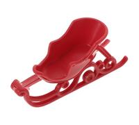 YARNOW Traîneau de Noël Plastique Figurine Décorative pour Maison de Ornement Suspendu pour Arbre de Noël Décoration Festive pour Table et Centre de Table