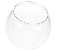 YARNOW Transparent Globe Fish Bowl Medium Durable Fish Tank Ornament for Home and Office Decor Unbreakable Desktop Aquarium Terrarium Container for Plants