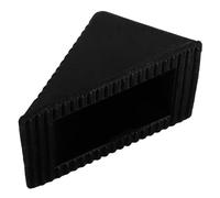 YARNOW Triangle de Contrôle D'arrêt Antidérapant pour Pneu de Voiture en Caoutchouc Solide Portable Accessoire Pratique de Stationnement pour Voiture et Camion