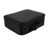 YARNOW Trousse à Outils de Coiffure Porte-ciseaux pour Coiffeur en Tissu Oxford Noir 10x9 Pouces, Légère, à Compartiments Multiples, Portable, pour Salons et Coiffeurs en Déplacement
