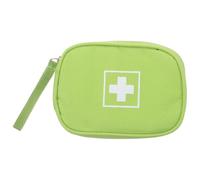 YARNOW Trousse de Secours Portable, Pochette Médicale Verte en Tissu Oxford, Étanche, à Sections Organisées, pour Usage Quotidien et
