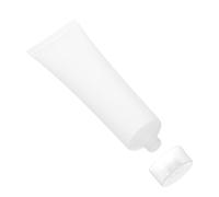 YARNOW Tubes Vides pour Crème en PE Réutilisable 100 ml Blanc, Flacons de Voyage Étanches pour Liquides, Idéal pour Cosmétiques en Voyage