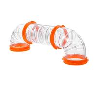 YARNOW Tuyaux pour Hamster Ensemble De Tubes Transparents Tunnel DIY pour Cage à Hamster Accessoires Amusants pour Petits Animaux Comprend Tube Court Et Cercles