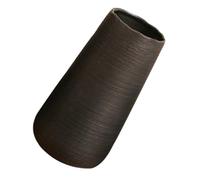 YARNOW Vase de Table en Céramique Noir Design Moderne et Créatif, Décoration Intérieure Élégante pour Bureau ou Salon, Style Nordique Simple et Chic