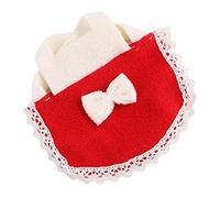 YARNOW vêtements de Hamster Mignonette migneaux Habits stylés pour Hamsters Tenue pour Hamster Pea Jouets Auto Tenue pour Petit Animal de Compagnie déguisement de Hamster Chiffon Rouge