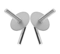 YARNOW Vis de Montage Boulons de Socle de Ventilateur du Support de Ventilateur en Fer Argenté Pack de 2pcs avec Fixation Sécurisée pour Pied