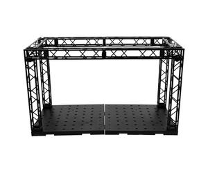 YARNOW Vitrine à Monter pour Figurines et Poupées Présentoir Modulable sans Éclairage Socle D’Exposition Compact et Polyvalent Support de Rangement pour Maquettes et Collections