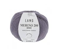 Yarns long en laine mérinos 200 0390 bébé violet
