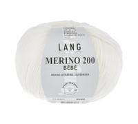 Yarns long en laine mérinos 200 bébé 0301 blanc