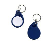 YARONGTECH 125 kHz RFID Porte-clés Bleu Blanc EM4100 TK4100 Puce en lecture seule (lot de 10)