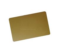 Yarongtech CR8030 Lot de 10 cartes vierges en PVC pour imprimantes de badges d'identité Blanc 30 mm
