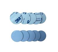 YARONGTECH® Étiquettes RFID NFC 13,56 MHz UID modifiable sans Contact, Programmables sur Smartphone Android, Diamètre 25 mm avec Dos adhésif, Lot de 10