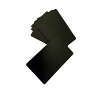 YARONGTECH Lot de 10 cartes RFID 1K, RFID Smart / M1, ISO14443A - Cartes vierges imprimables en PVC pour contrôle d'accès, porte-clés d'hôtel (noir)