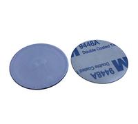 YARONGTECH NFC Tags NXP Ntag215 Lot de 10 Autocollants Ronds 1" Compatible avec Amiibo Tagmo 504 Bytes Mémoire Entièrement Programmable Anti-métal Fonctionne avec Tous les Appareils Compatibles NFC