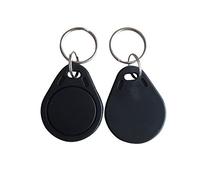 YARONGTECH RFID Porte-clés RFID 4K 13,56 MHz Noir Lot de 100