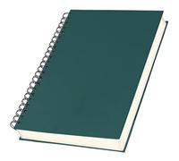 Yarotm Cahier Spirale A4 - Vert Foncé Carnet Pointillé - 21x28.5cm Bloc Note A4-120 Feuilles Cahier de Note - 100GSM Carnet Pointillé 5x5mm - Notebook Carnet A4 Spirale Couverture Rigide