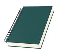 Yarotm Cahier Spirale A5 - Carnet A5 Ligné 14x21cm - 120 Feuilles Bloc Note - 100g/m² Ligné Carnet de Notes A5 - Cahier Spirale Journal Notebook - Vert Foncé Carnet de Voyage