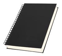 Yarotm Spirale Cahier A4-1 Pièce Ligné Carnet de Notes - 28.5x21cm - A4 Cahier épais a Spirale 100g / m² Papier Ligne - 240 Pages A4 Bloc Note Couverture Rigide Cahier D'écriture L'école, Noir