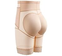 YAROVA Culotte Push Up pour Remonte Fesse Femme - Femmes Classique Sexy Taille Haute Ventre Formateur Mince Corps Shaper Contrôle Culotte Poitrine Rembourré Push Up Plus La Taille Lingerie,Kaki,S