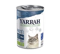 Yarrah Bio Chat Pat Poisson avec spiruline & algues (2 x 400 g)