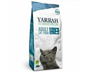 Yarrah BIO Nourriture sèche (Pour chats), BIO pour Tout Type de Chat, Chaton au Senior - Un Repas Nutritionnellement Complet - sans Additifs Artificiels, Pesticides (Adulte Poisson, 2.4 kg)