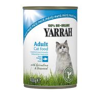Yarrah Bio Pâté au Poisson pour Chat 400 g - Lot de 6