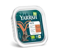 Yarrah Cat Food Paté Nourriture humide, poulet et canard, sans céréales, 100 g