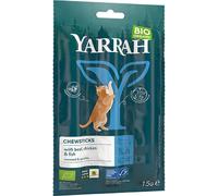 Yarrah Chat Friandises Au Bœuf & Poulet Bio 3 Pièces