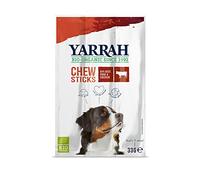Yarrah Friandises pour Chien Bâtonnets de Viande Biologique 33 g 25 sachets