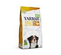 YARRAH | Nourriture sèche au Poulet pour Chiens Adultes | Morceaux biologiques Exquis pour Chiens au Poulet | 100% Biologique et sans additifs artificiels | 10 kg