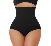 YARRCO Culotte Gainante Femme Ventre Plat Invisible Culottes Sculptantes Femme Taille Haute Gaine Amincissante Shapewear Minceur Panty Gainant sans Couture (#3 Noir-Firm Control,XXL)