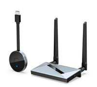 Yarryuter 1 Kit Émetteur et Récepteur sans 5 GHz 164 Pieds Full HD 4K @ 30 Hz 1080 @ 60 Hz Dongle D'Affichage Compatible pour Ordinateurs Portables