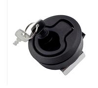 Yarryuter 1 PCS Rv Toilettes Porte Serrure Marine Deck Lock Floor Snap Lock avec Key Round Lock