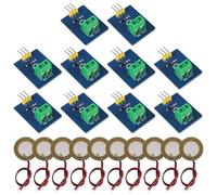 Yarryuter 10pcs Capteur Piézoélectrique Module de Capteur Céramique Analogique pour DIY KIT