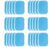 Yarryuter 30 PièCes SéRies Abs Formateur Remplacement Gel Feuille Abdominale Tonifiant Ceinture Muscle Toner AB Formateur Accessoires Gel Feuilles pour Coussin de Gel