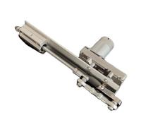 Yarryuter Actionneurs Linéaires Télescopiques à Moteur de Poussée-Tirage - Course 12V90 3-15cm Moteur Cyclique à Mouvement Alternatif DC 12V avec Prise EU