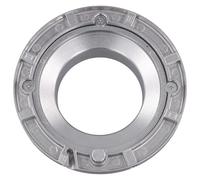 Yarryuter Adaptateur de Bague de Vitesse pour Boîte à Lumière Bowens Mount Speedring Mount 99 mm pour Éclairage de Studio Flash Photographie Srobe Soft Box