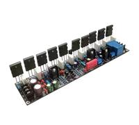 Yarryuter Amplificateur Audio 500 W Carte D'Amplificateur de Puissance à Canal 2SC5200 + 2SA1943 Module D'Amplification Audio HiFi 20 V-90 V