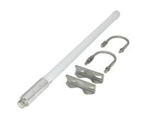 Yarryuter Antenne pour L'Émetteur-Récepteur Radio Ham VHF UHF Fibre de Verre 144 / 430MHz SO239 Mobile Radio Base Omnidirectionnelle