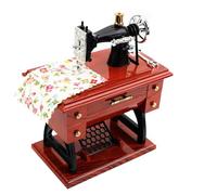 Yarryuter Boîte à Musique de Style Machine à Coudre, Mini Boîte à Musique en Plastique, Manivelle, Boîtes à Musique Vintage, Cadeau de Festival, Cadeau de an, Cadeaux d'anniversaire