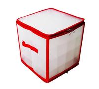 Yarryuter Boîte de Rangement de Boules de Noël, Organisateur de Décorations d'arbre de Noël, Séparateur de Rangement de Boules, Boîte de Rangement de