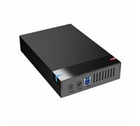 Yarryuter Boîtier HDD 3,5'' vers Adaptateur USB 3.0 Boîtier HDD 3,5 Pouces USB 3.0 vers Lecteur de Disque Dur Externe 10 to Boîte HDD pour PC Portable avec Fiche EU
