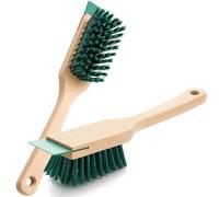 Yarryuter Brosses à Laver la Tondeuse à Pelouse Brosse à Poils Rigide 2 Pcs avec Gratte-Ci-Dessous Du Broussailles à Poils Durs Robustes