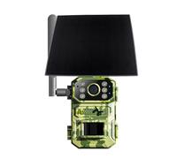 Yarryuter Caméra de Chasse Solaire 1080P 940Nm Vision Nocturne Infrarouge Déclencheur Activé par Le Mouvement Caméra de Sécurité Installation Facile