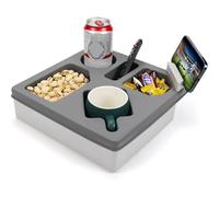 Yarryuter Canapé Canapé Organisateur en Silicone Étanche à Tasse de Bac à Tasse avec Support de Téléphone pour Siège D'Auto de Lit